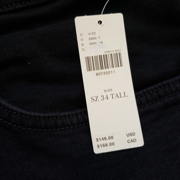 Anthropologie Pilcro Yaya Mid Rise Crop Flare Jeans 34 Tall - Picture 11 of 14